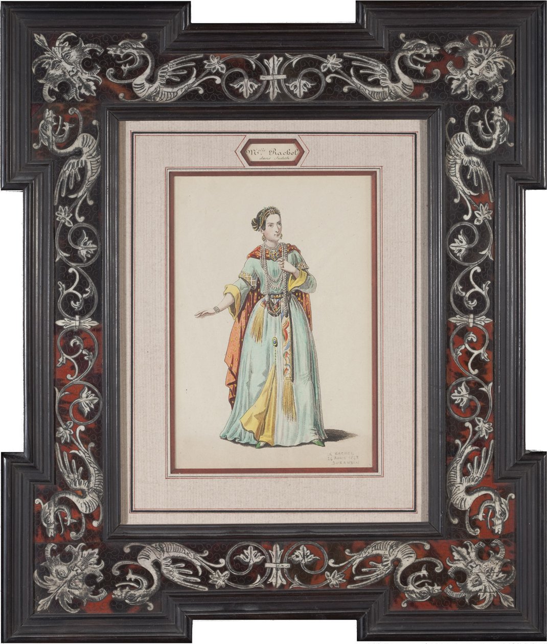 Elisa Rachel mint Judit, 1843 alkotó: French Master