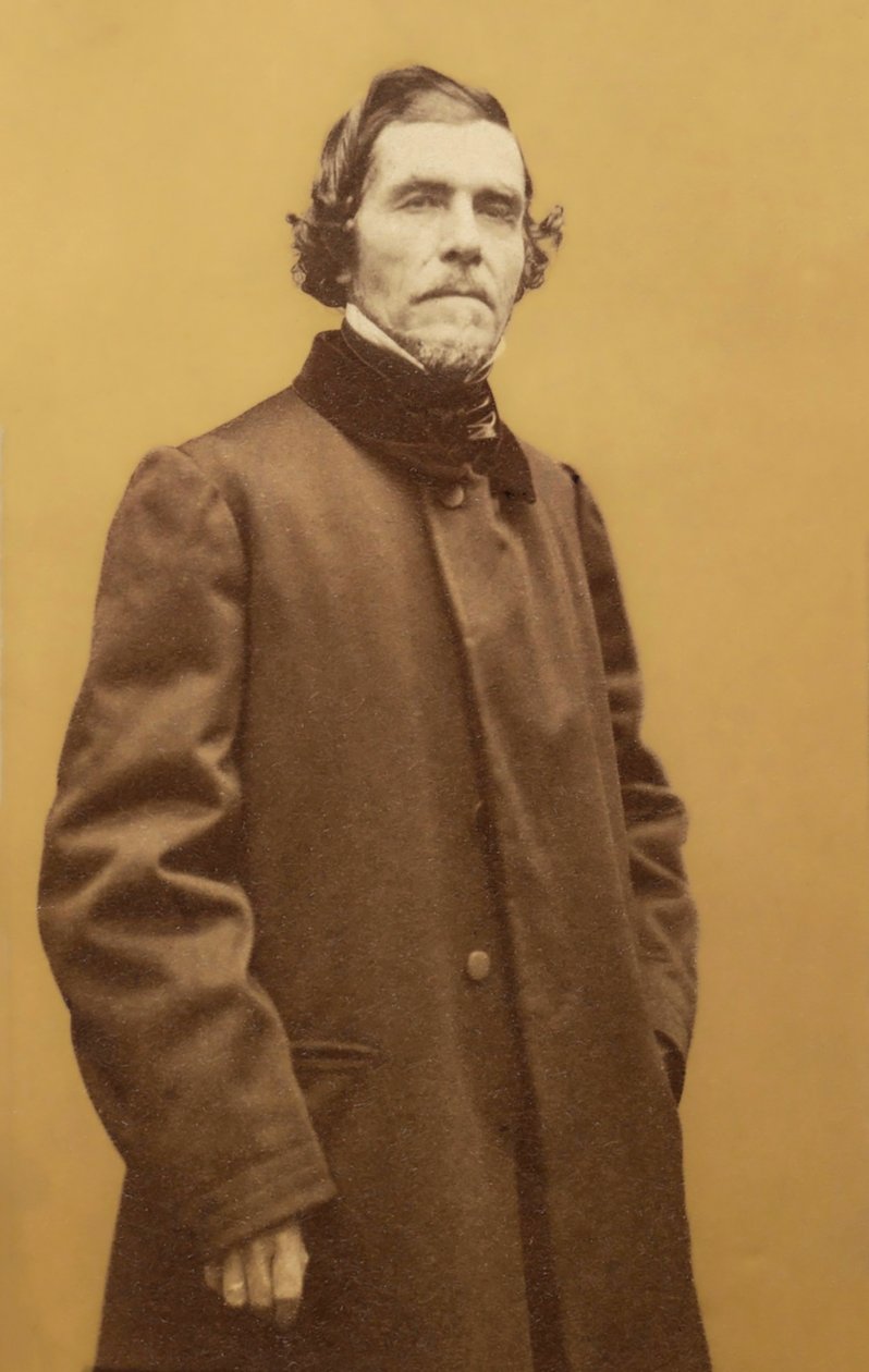 Ferdinand Victor Eugene Delacroix. (nyomtatás) alkotó: French Photographer