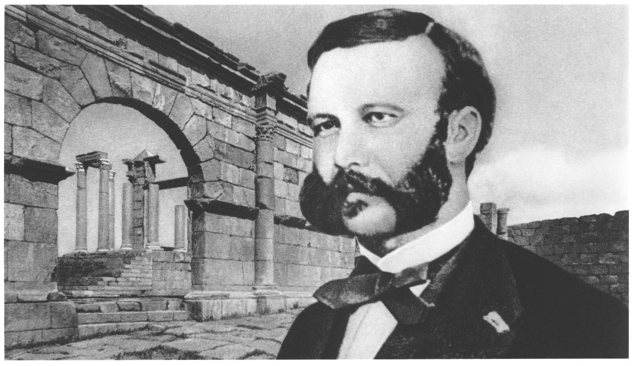 Henri Dunant (1828-1910) portréja alkotó: French Photographer