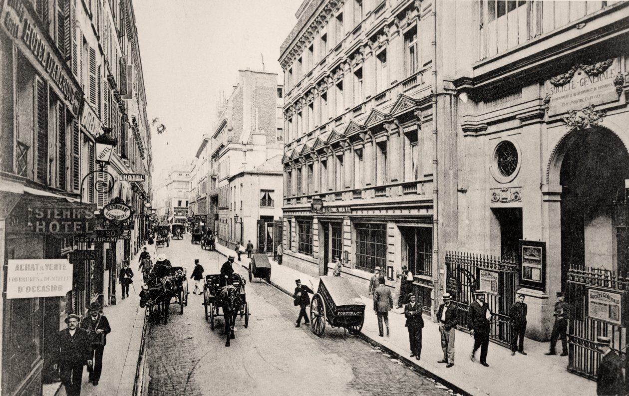 Rue de Provence, Párizs (f/w fotó) alkotó: French Photographer