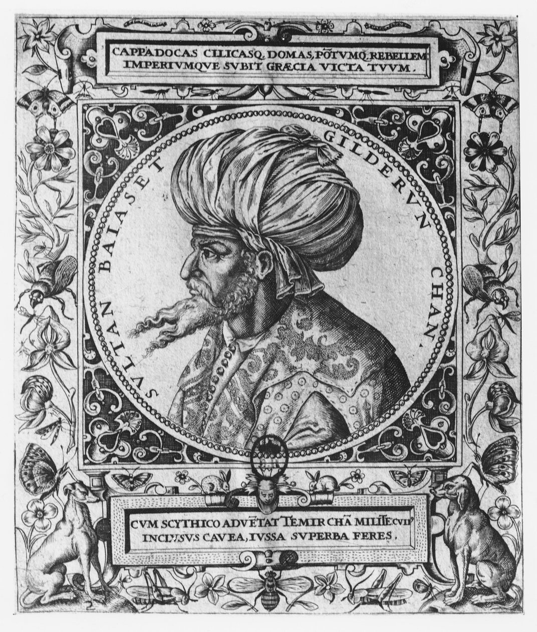 Bayezid I (metszet) alkotó: French School