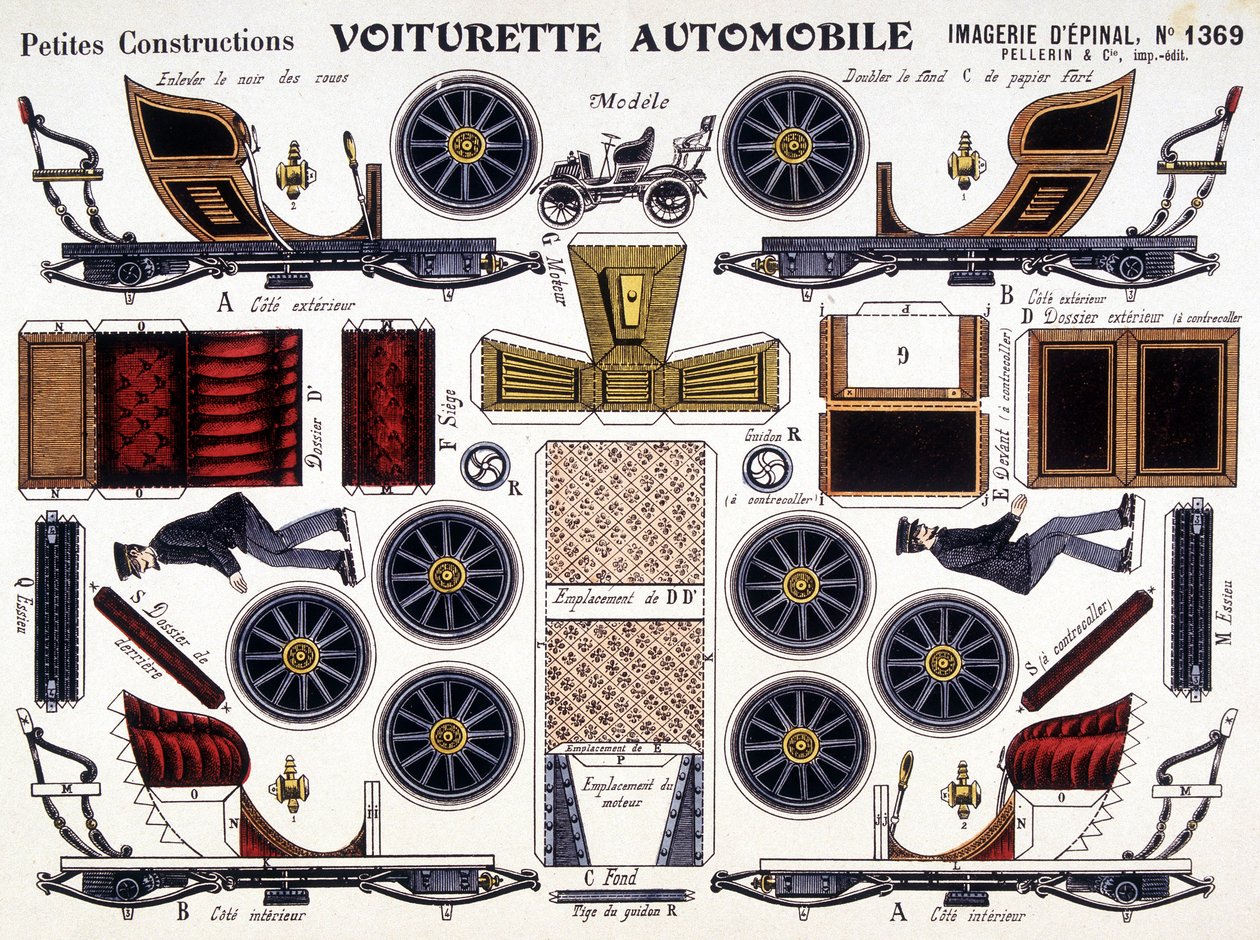 Autókocsi: Petites Constructions. 19. század. alkotó: French School