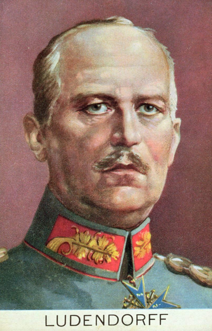 Erich Ludendorff (1865-1937) alkotó: French School