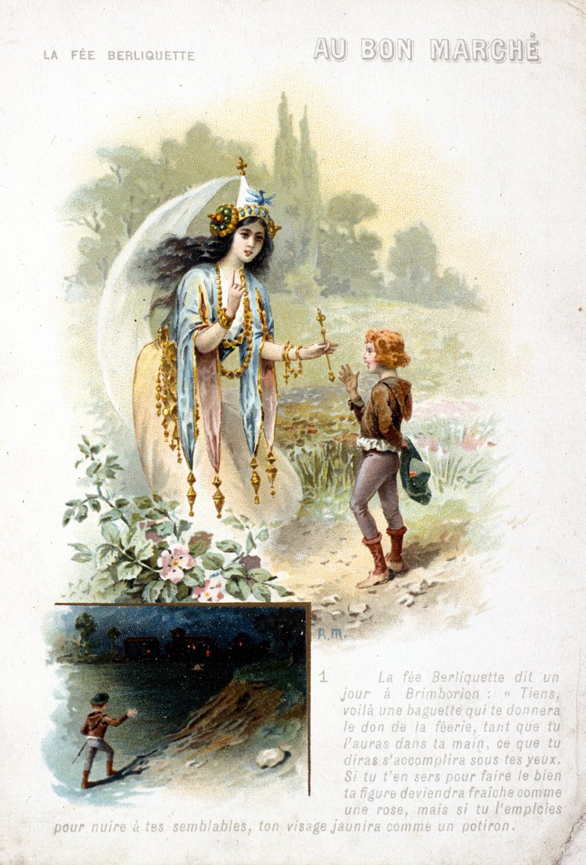 Tündér Berliquette. alkotó: French School