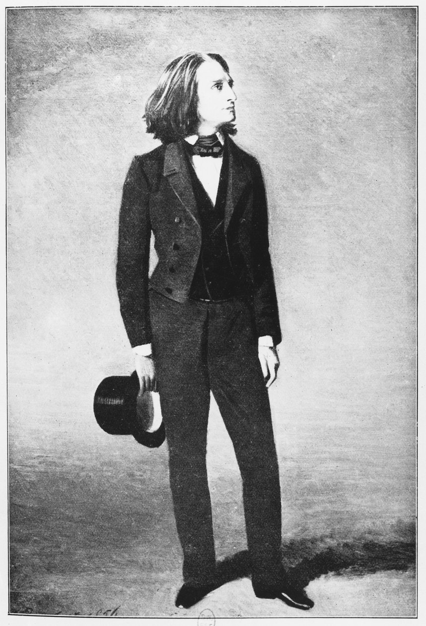 Franz Liszt (1811-86) 1856 alkotó: French School