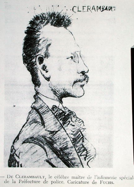 Gaetan Gatian de Clerambault (1872-1934) (litho) alkotó: French School