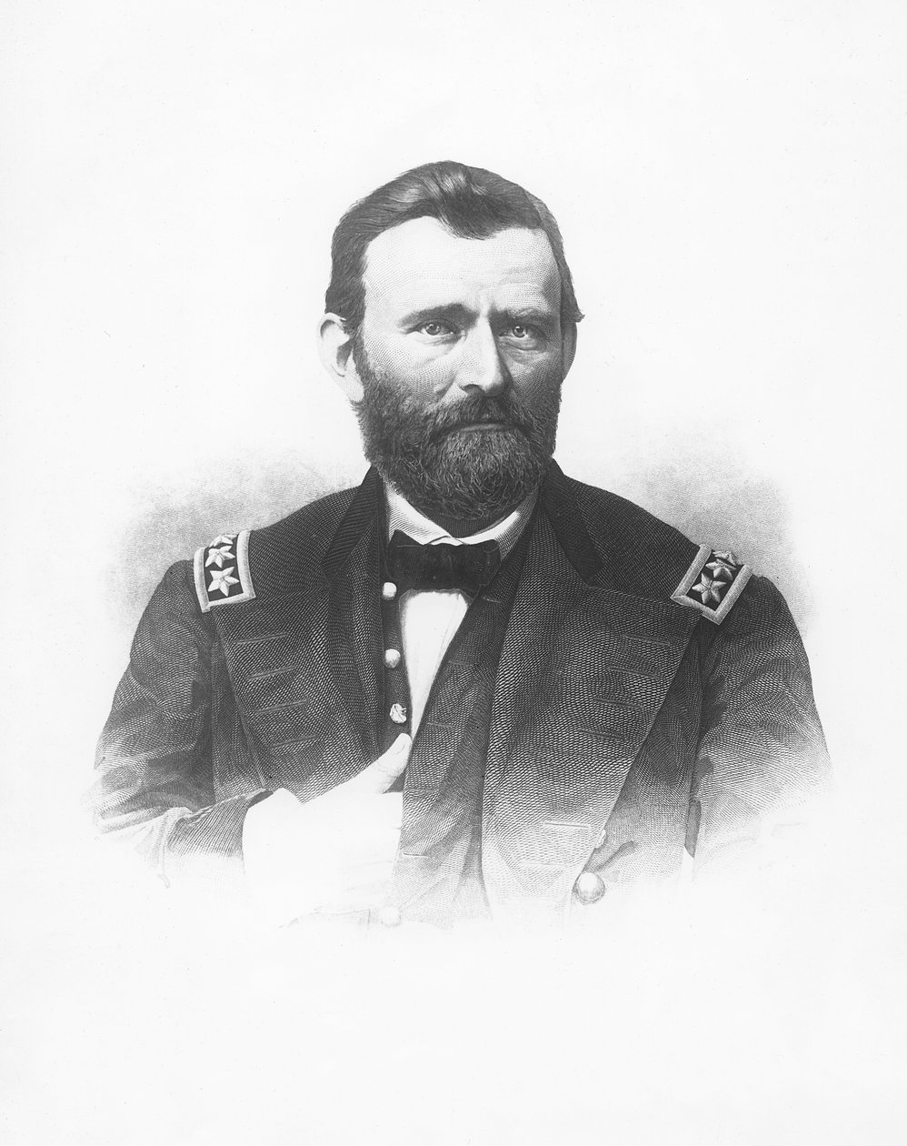 Ulysses S. Grant tábornok (metszet) alkotó: French School