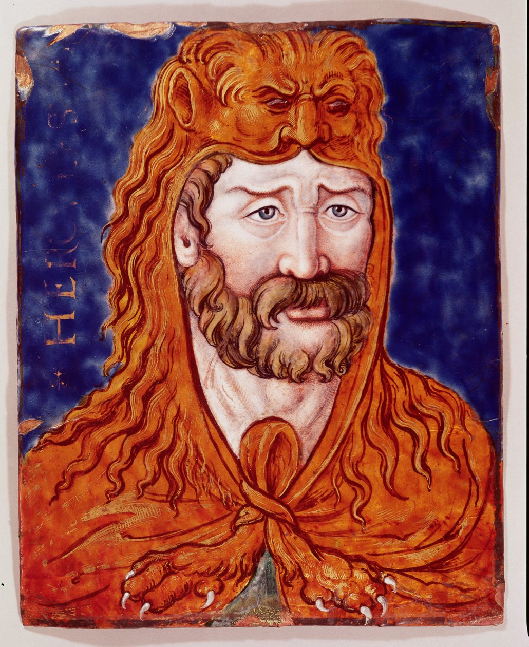 Hercules (zománc) alkotó: French School