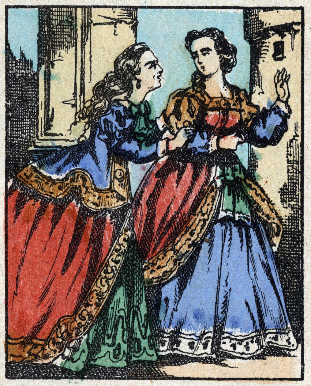 Illusztráció a „Kékszakállú” szóhoz alkotó: French School