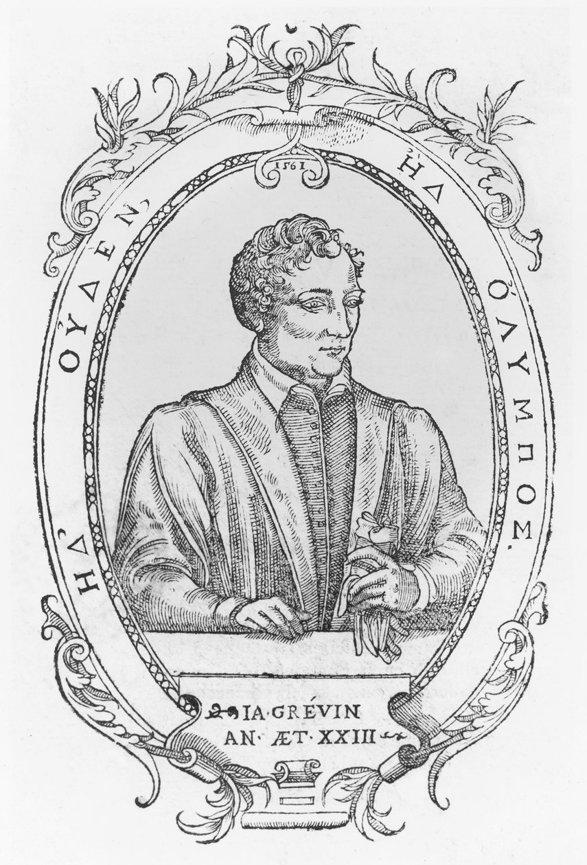 Jacques Grevin (metszet) alkotó: French School