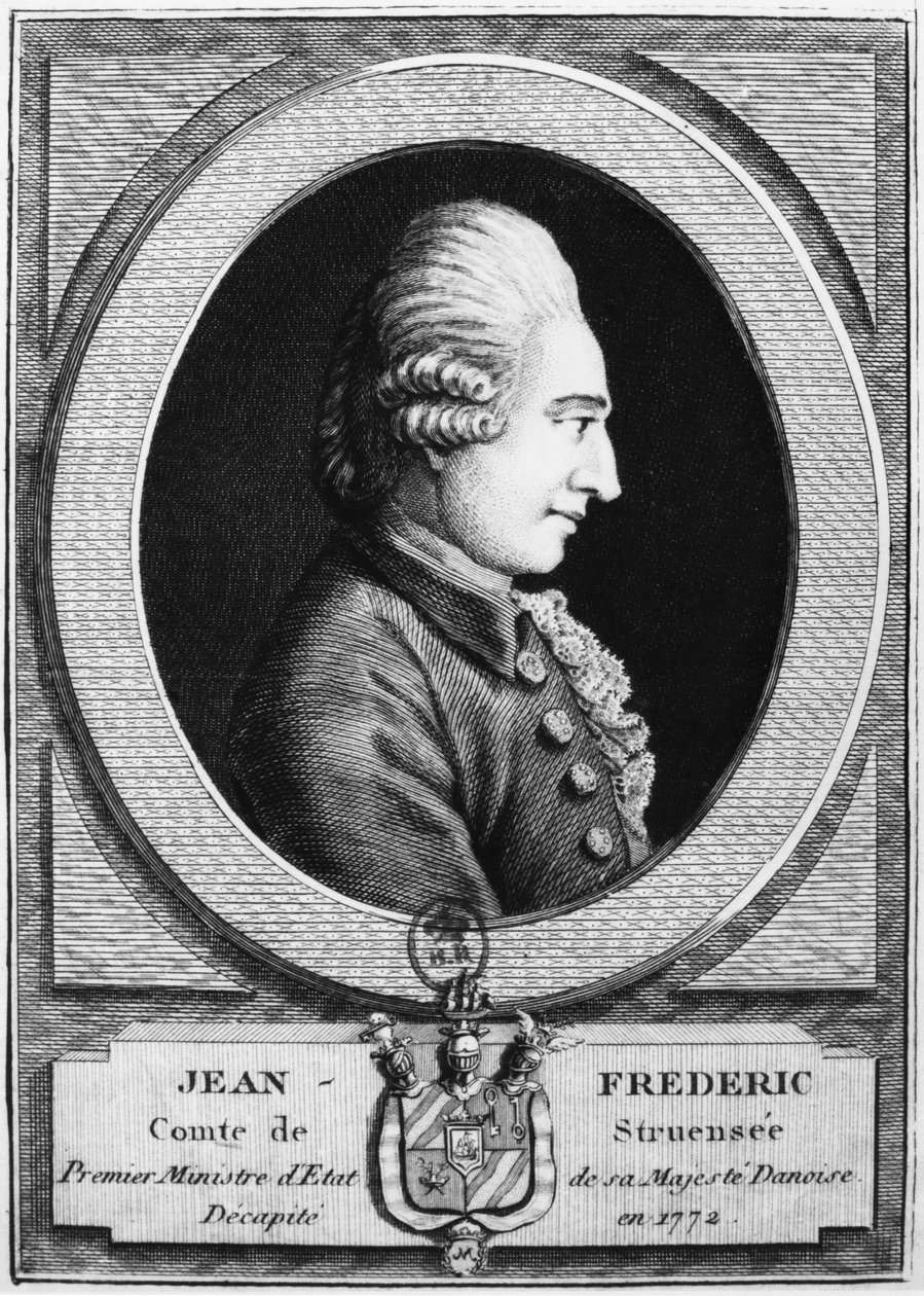 Johann Friedrich Struensee (1737-72) alkotó: French School