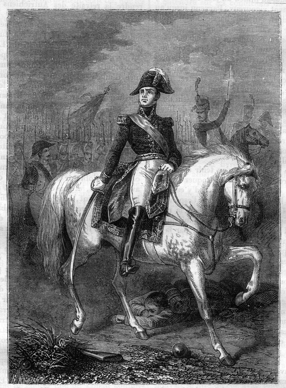 Etienne-Jacques-Joseph-Alexandre Macdonald marsall (metszet) - Jacques Alexandre Macdonald (1765-1840), Franciaország marsallja - Adolphe Thiers „A birodalom története a konzulátus történetét követve” című művében -1879 - magángyűjtemény alkotó: French School