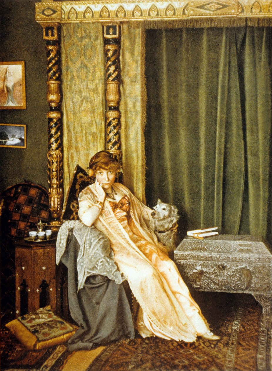 Myriam Harry, 1910 körül (nyomtatás) alkotó: French School