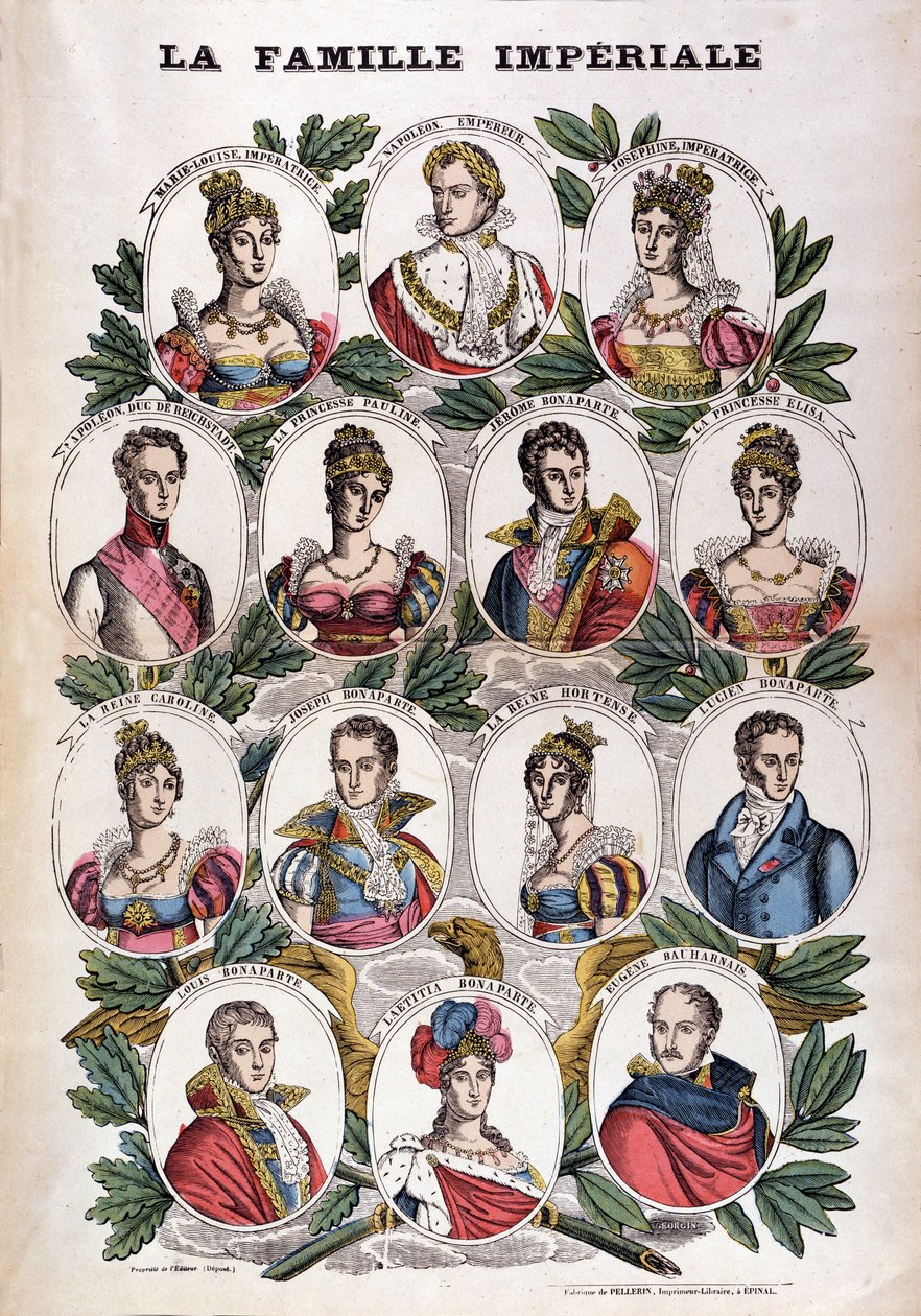 Bonaparte Napóleon és családja alkotó: French School
