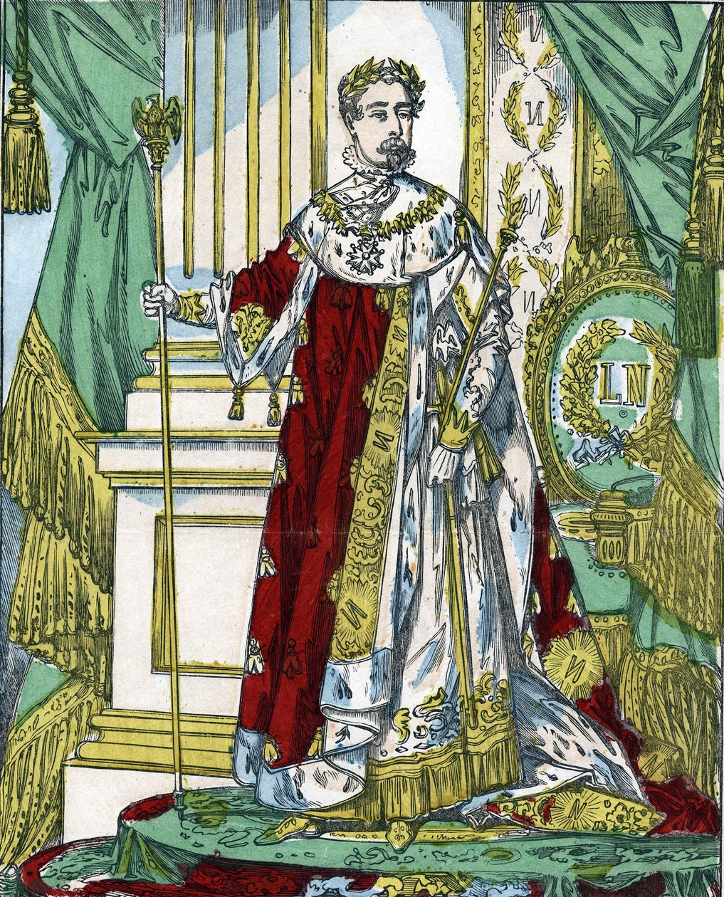 III. Napóleon, a franciák császára alkotó: French School