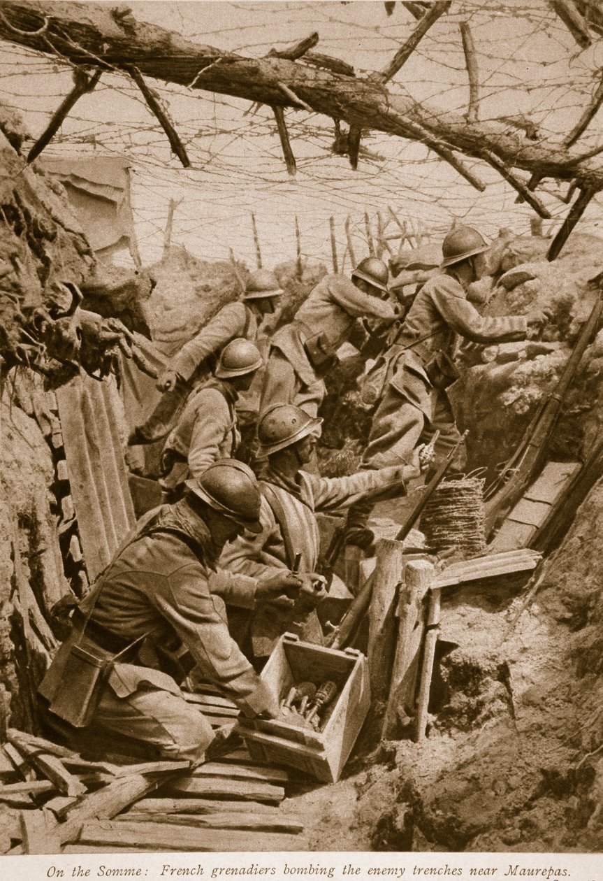 A Somme-on, 1914-19 alkotó: French School