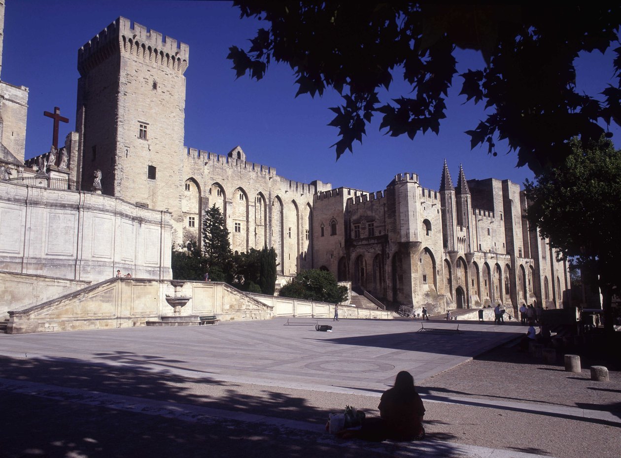 Az avignoni pápák palotája alkotó: French School