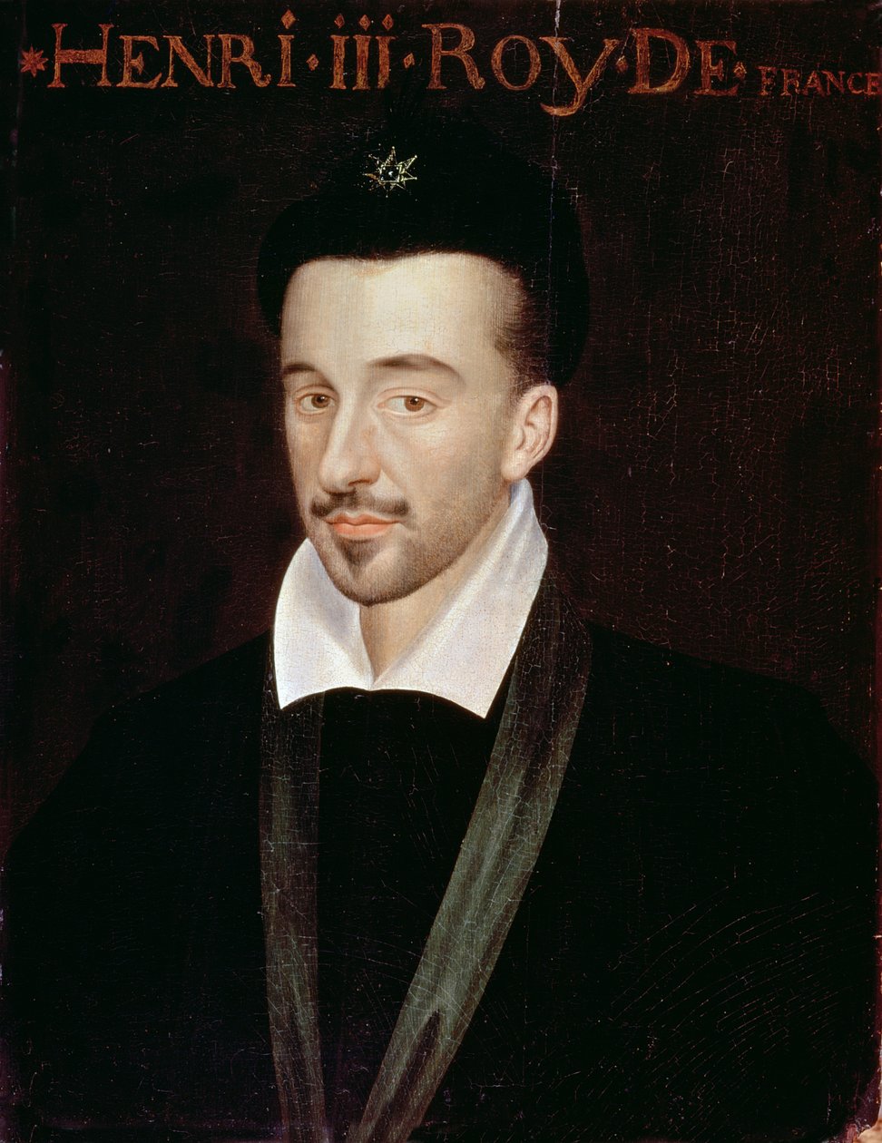 Henrik (1551-89) portréja alkotó: French School