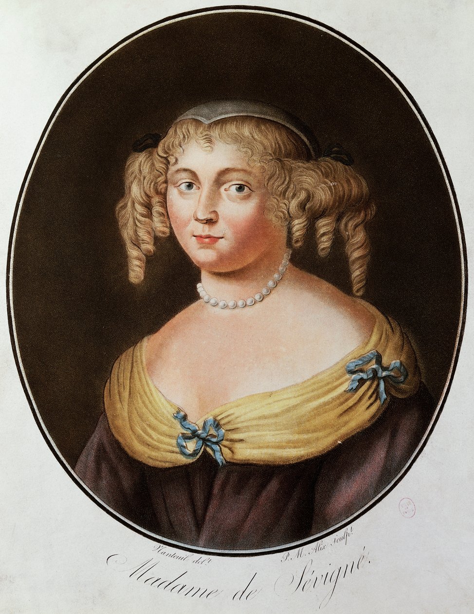 Madame de Sevigne portréja alkotó: French School