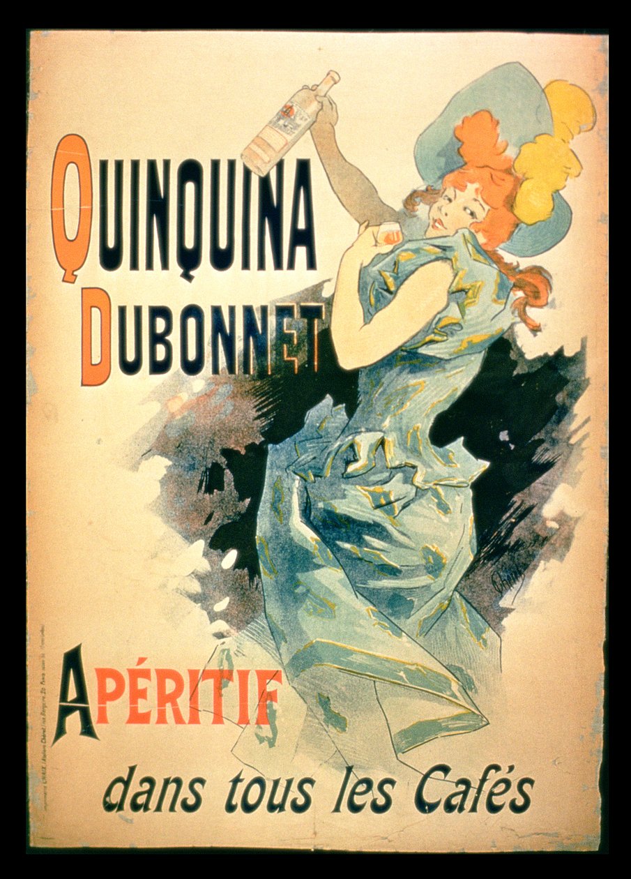 Dubonnet Quinquina reklámplakátja alkotó: French School
