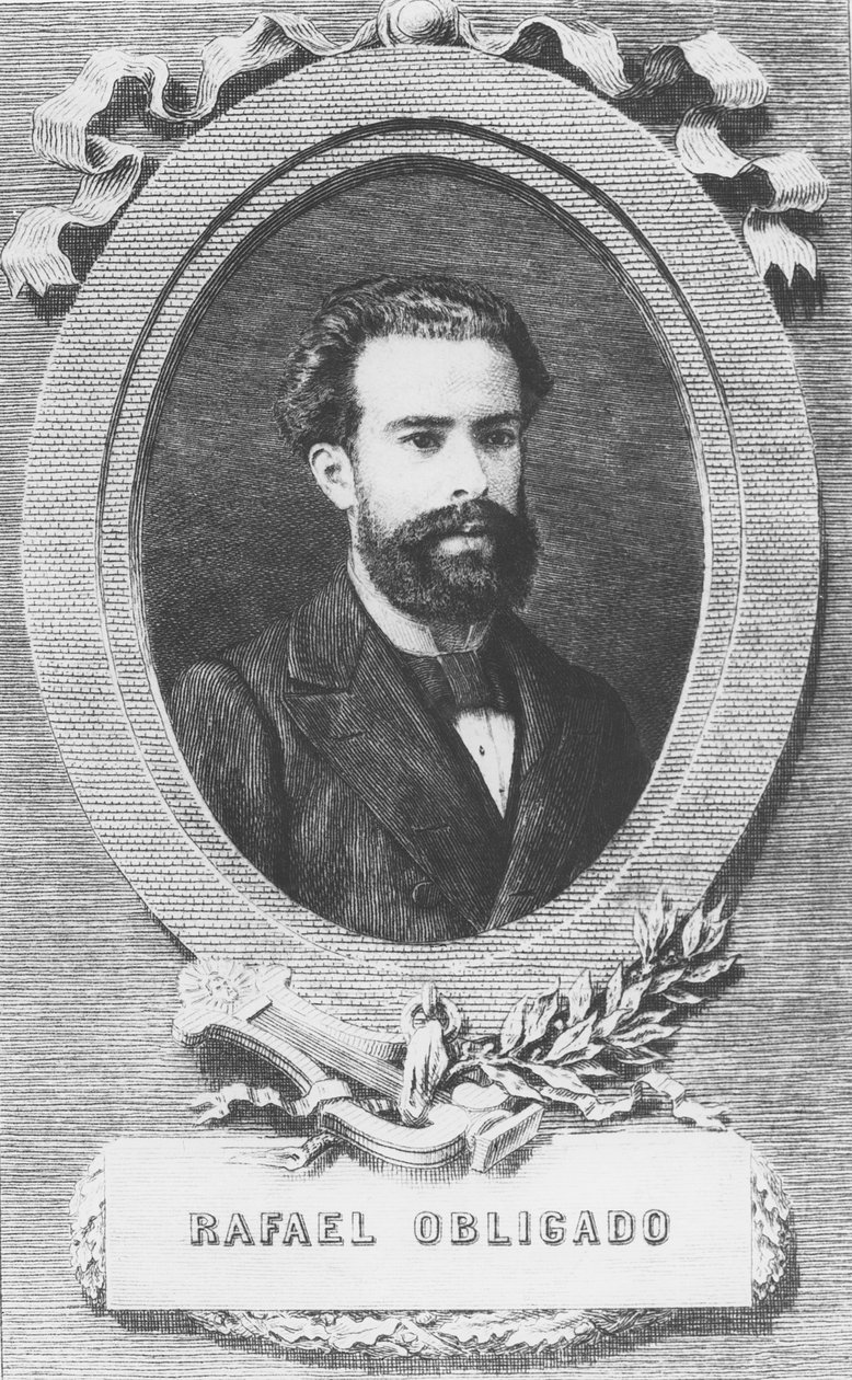 Rafael Obligado (metszet) alkotó: French School