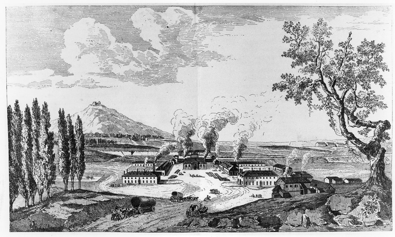 Királyi öntöde Le Creusot-ban 1787-ben alkotó: French School