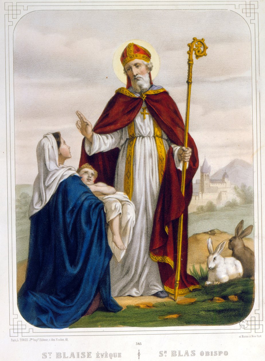 Saint-Blaise alkotó: French School