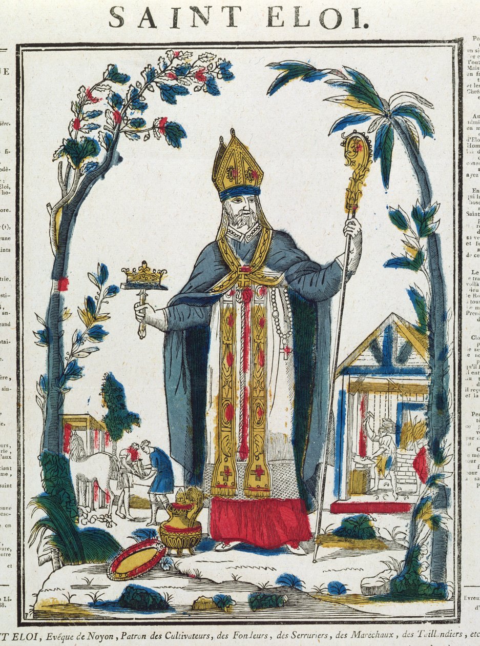 St. Eloi (kb. 588-660) alkotó: French School