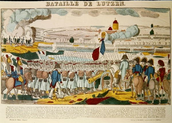 A lutzeni csata, 1813. május 2. alkotó: French School