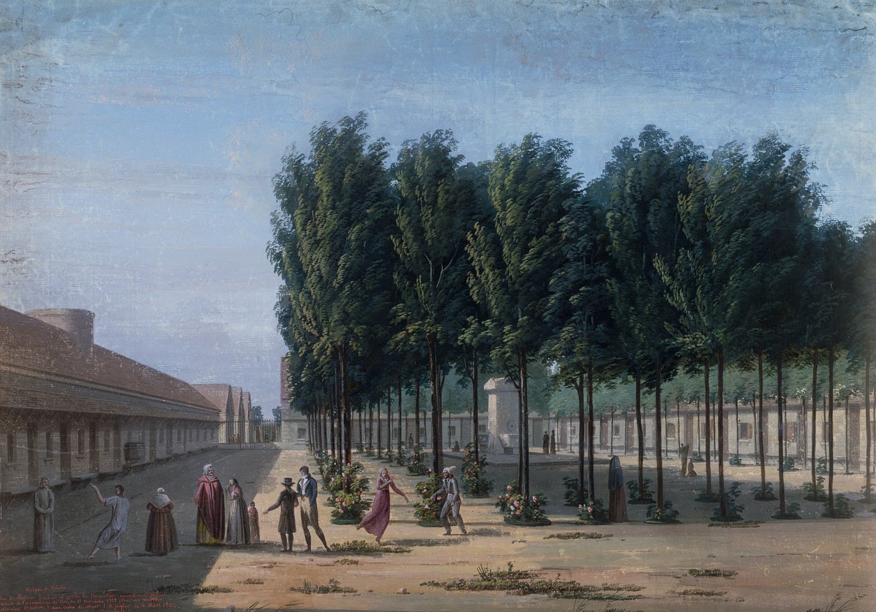 A párizsi Bicetre menhely alkotó: French School