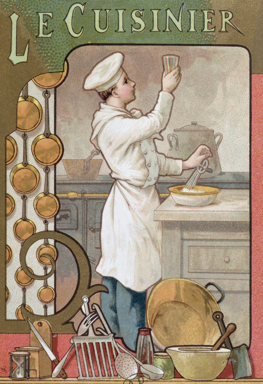 A szakács, 1899 körül alkotó: French School