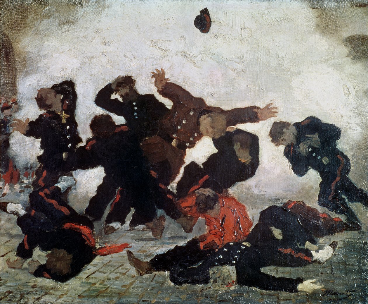 A kivégzés 1871 után alkotó: French School