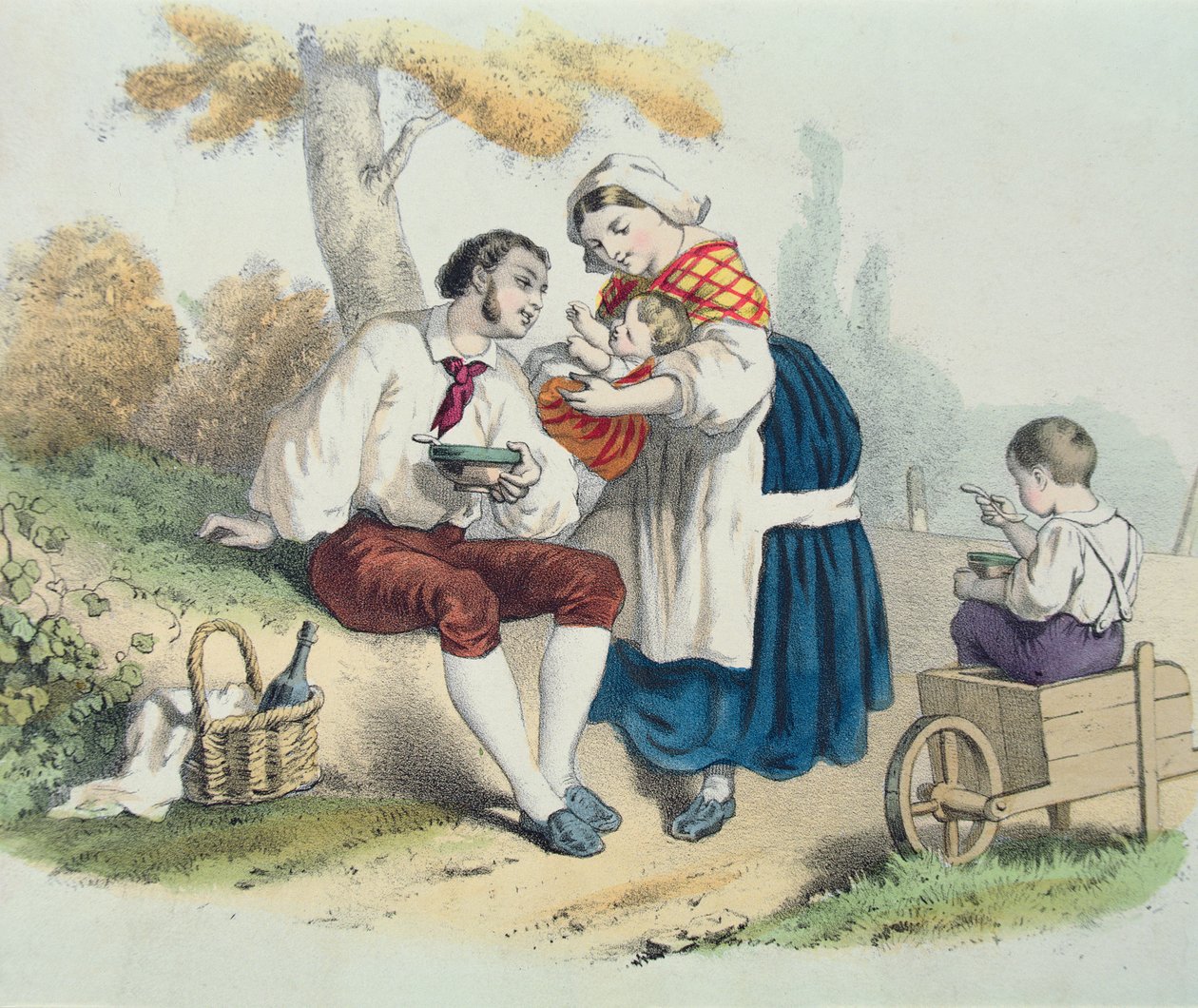A Piknik alkotó: French School