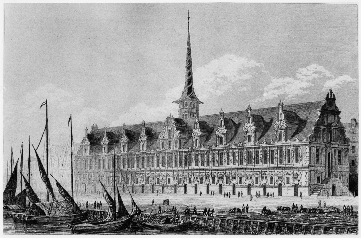 Tőzsde, Koppenhága, 1846 alkotó: French School