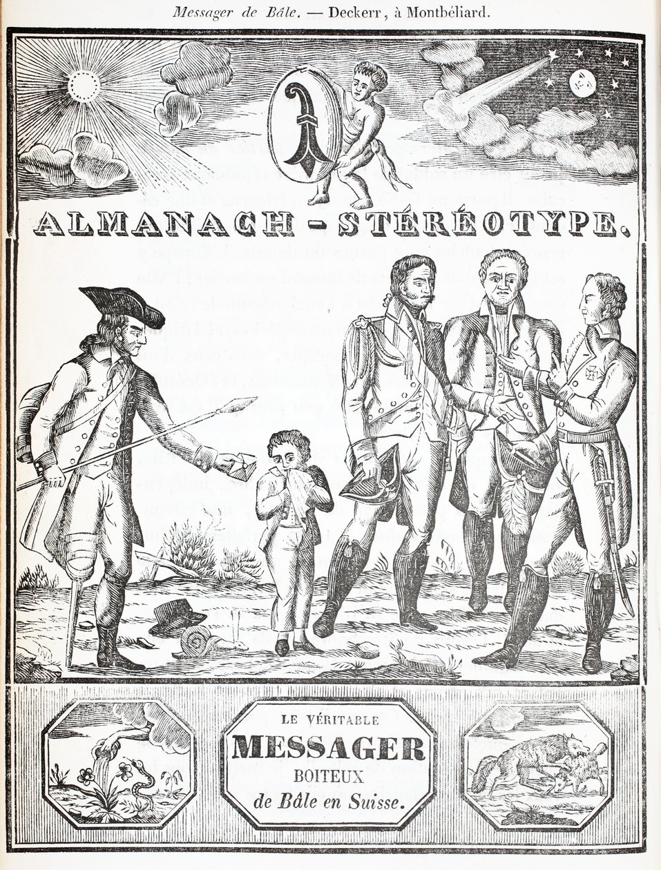 The Veritable Lame Messenger, Basel, Svájc alkotó: French School