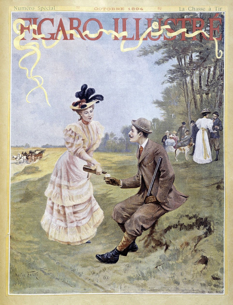 A lövöldözés – a „Figaro illusztrált” című filmben” alkotó: French School