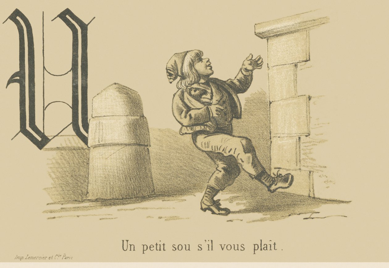 U: Egy kis penny-t kérek alkotó: French School