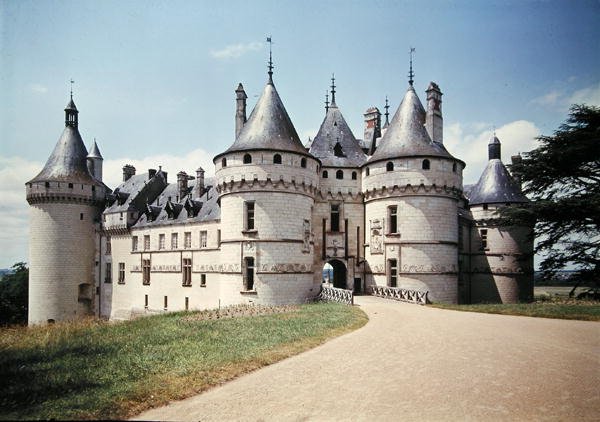 Kilátás a kastélyra alkotó: French School