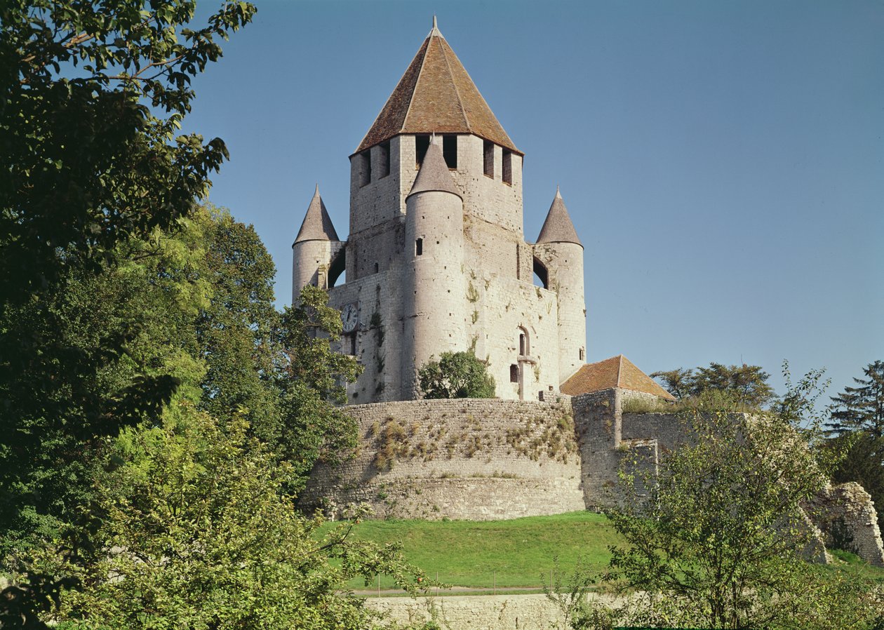 Kilátás a Tour de Cesarra alkotó: French School