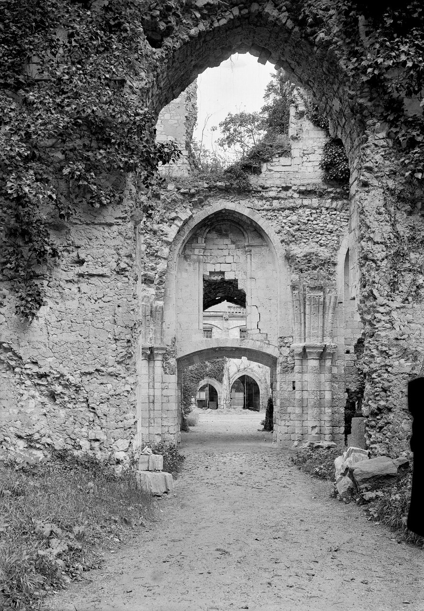 A templom látképe, 1052-67 körül alkotó: French School
