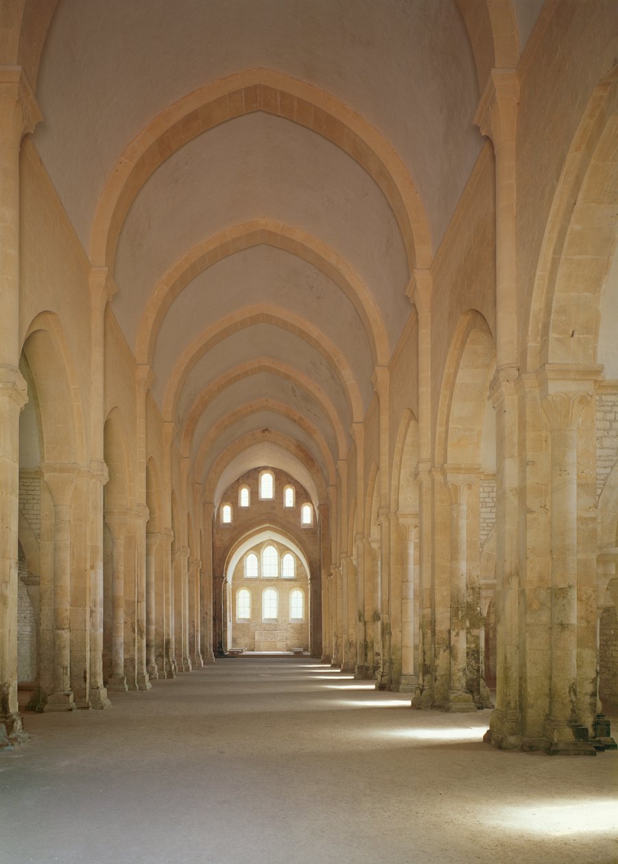 Kilátás a templomhajóra alkotó: French School