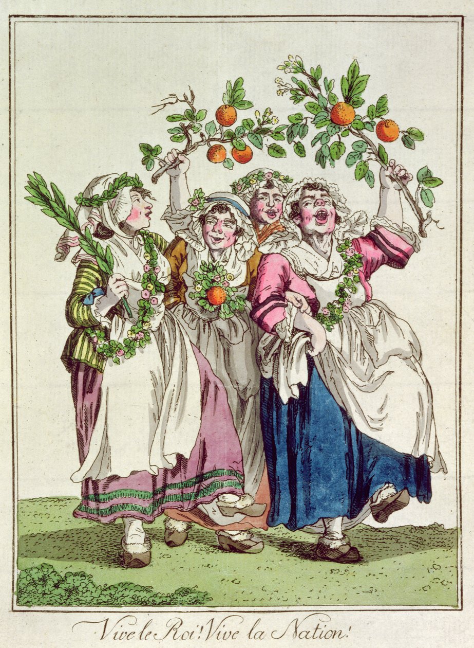 Éljen a király! Éljen a nemzet!, 1789 alkotó: French School