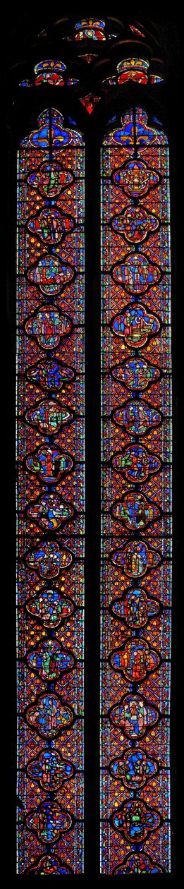 Window w10 Ezékiel könyve alkotó: French School