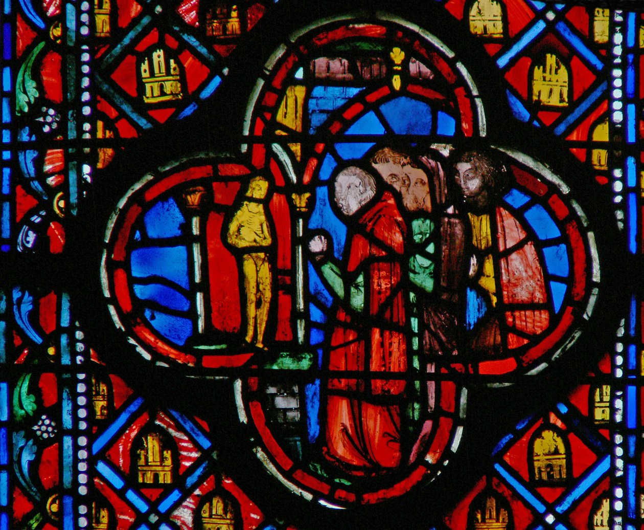 Window w10 the Idolaters Ez VI 13 alkotó: French School