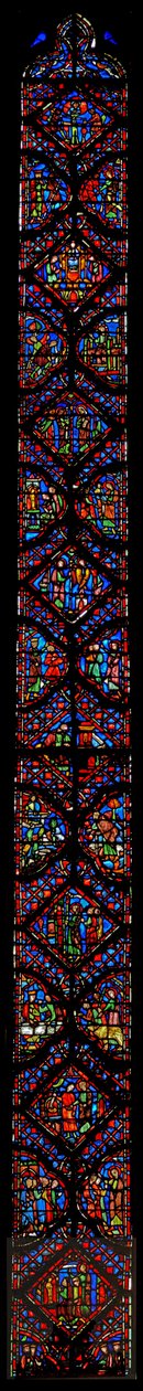 Window w6 Ézsaiás könyve alkotó: French School