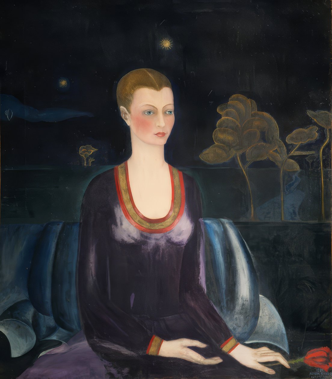 Portré Alicia Galant alkotó: Frida Kahlo