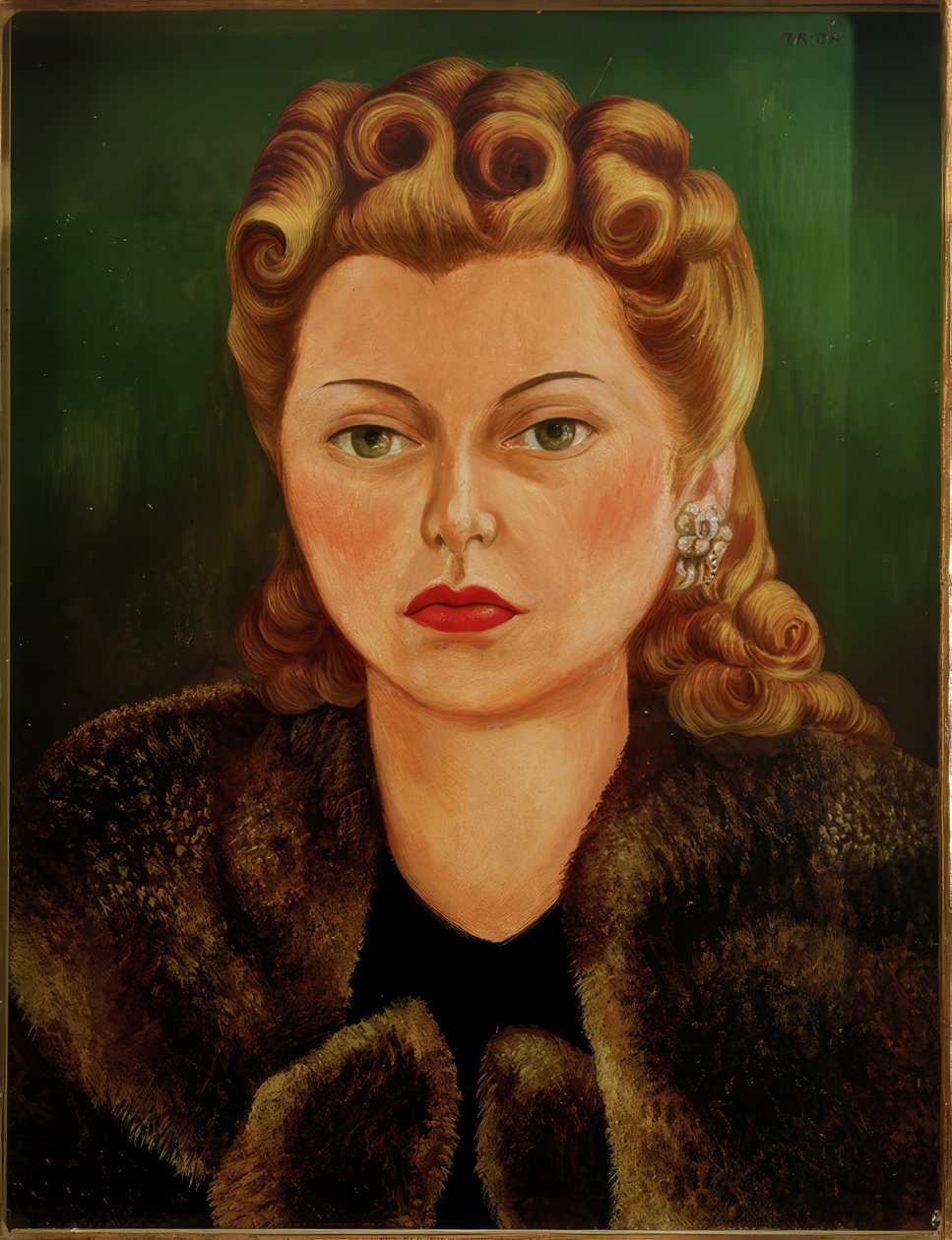 Natasha Gelman portréja alkotó: Frida Kahlo