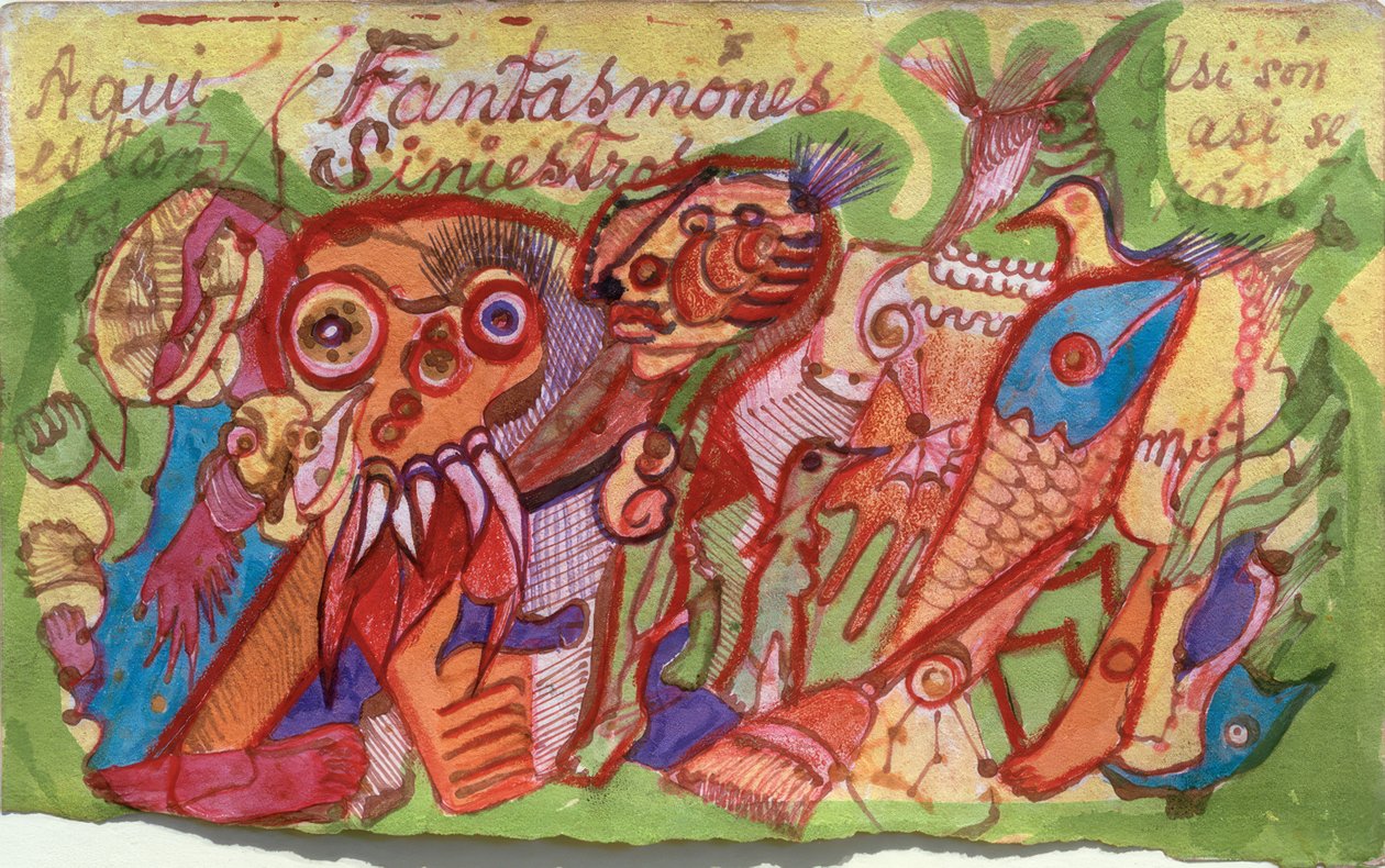 Ijesztő szellemek alkotó: Frida Kahlo