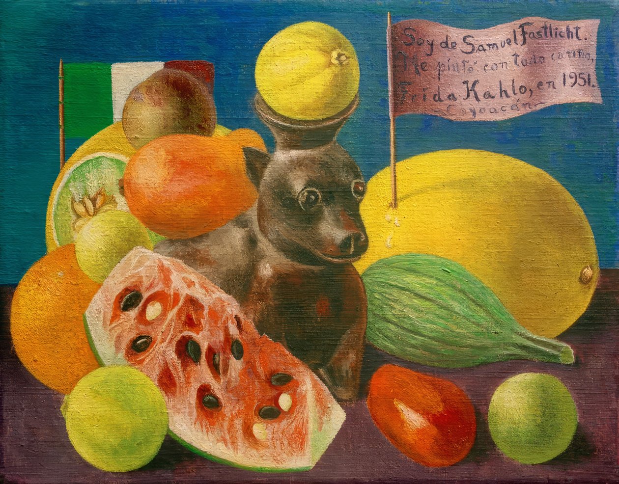 Csendélet alkotó: Frida Kahlo
