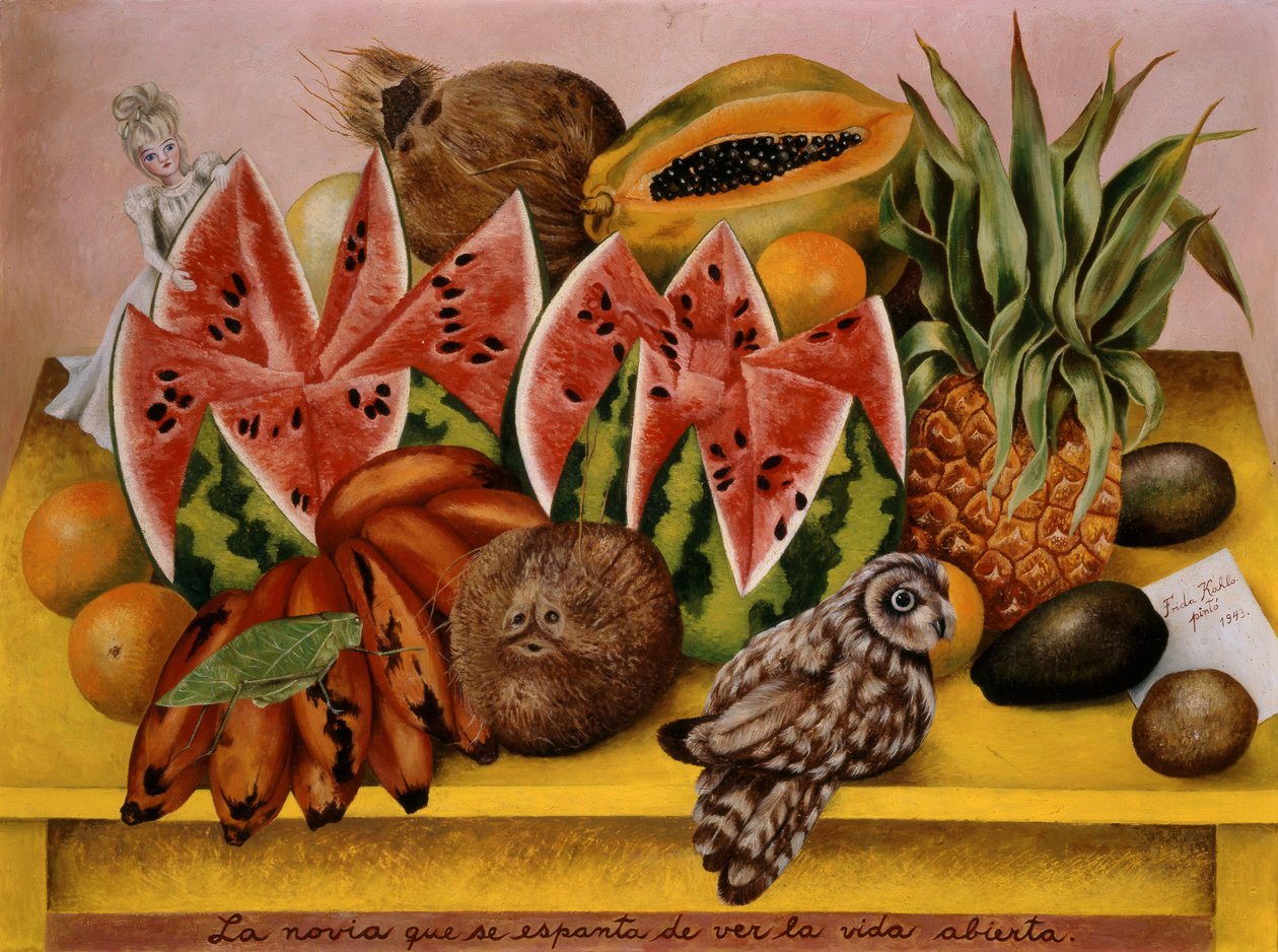 A menyasszony megrémülve látta az életet megnyílni alkotó: Frida Kahlo